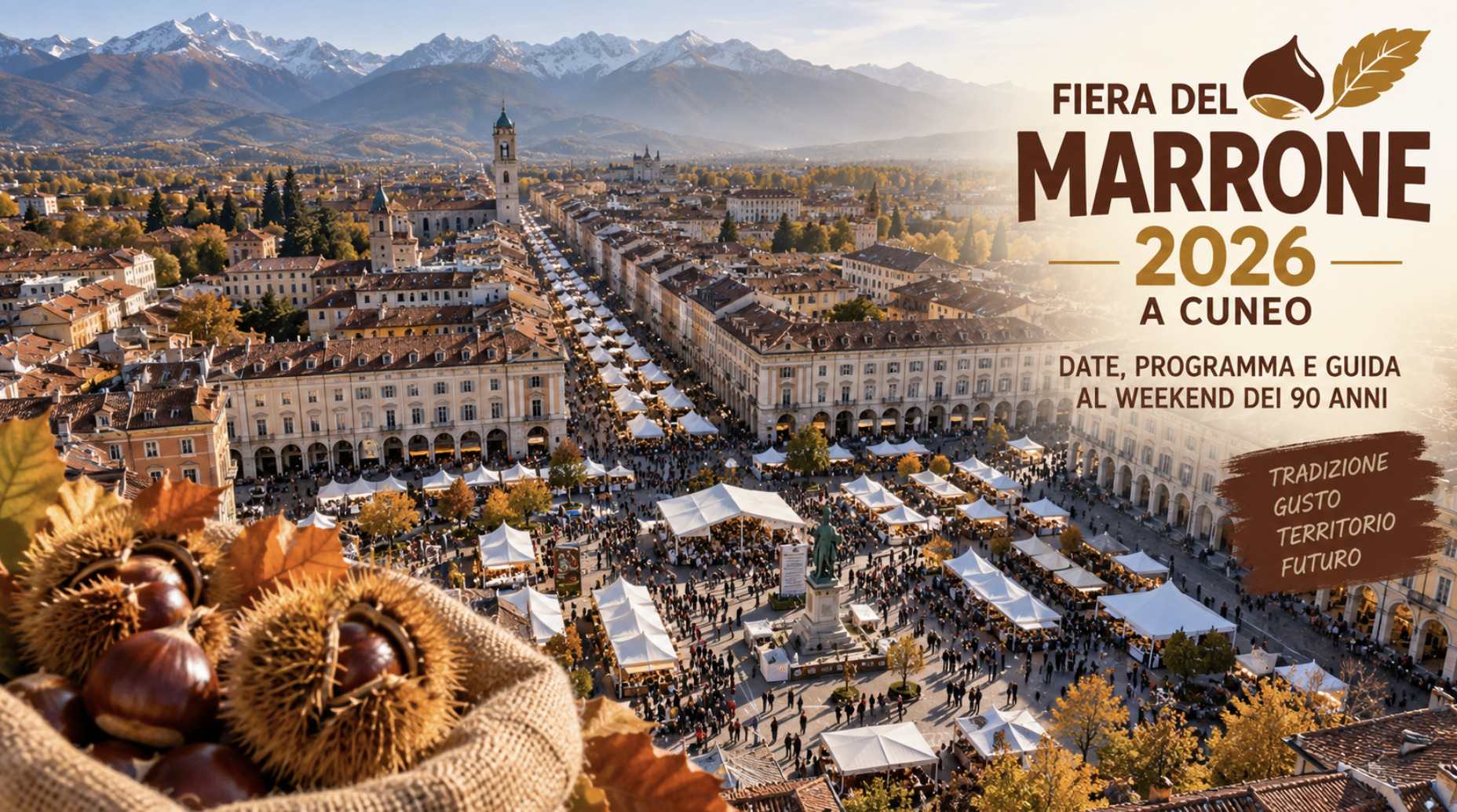Fiera del Marrone Cuneo 2026 date programma eventi e cosa vedere